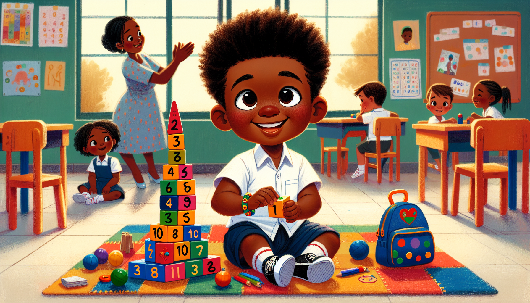 Nnamdi Learns to Count